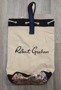 Robert Graham Canvas Sling Bag With Pocket Cream - Picture 1 of 4