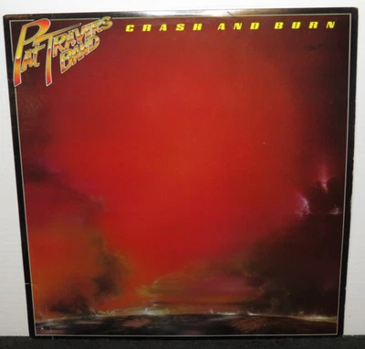 PAT TRAVERS BAND CRASH AND BURN (VG+) PD-1-6262 LP VINYL RECORD - Image 1 of 4