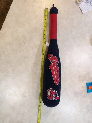 Bate de béisbol acolchado de recuerdo de los Indios de Cleveland 24" Foto 1 de 3