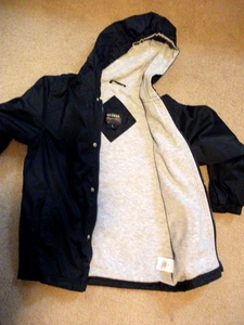 George Boy’s Windbreaker Zip & Snap Front Long Sleeve Size M (8) Excellent - Picture 1 of 4