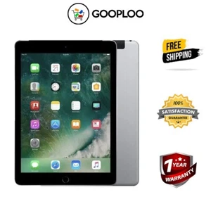 Apple iPad 5th Gen 32GB Cellular Wifi A1823 Unlocked Grey Excellent Condition - Picture 1 of 1