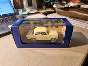 ATLAS VOITURE 1:43 LATA EN COCHE ALFA ROMEO PERIODISTAS COCHE NUEVO EN CAJA + FOLLETO - Imagen 1 de 14