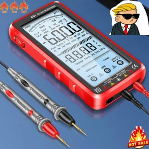 Digital Smart LCD Multimeter 6000 Counts AC/DC Voltage Tester Resistance Meter A - Picture 1 of 16