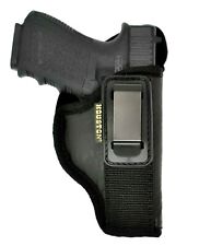 Tuckable IWB Soft Leather Gun Holster Houston - You'll Forget You're Wearing It!