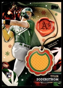 2024 Topps Holiday TYLER SODERSTROM RC RELIC #RC-TS - Picture 1 of 2