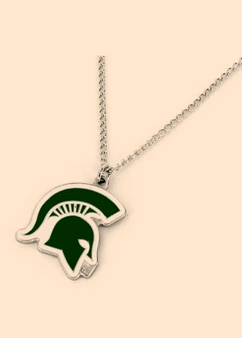 MICHIGAN STATE SPARTANS LOGO PENDANT NECKLACE Cover