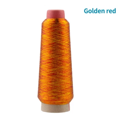 Colorful 3200 Meter Roll Embroidery Cross Stitch DIY Bright Textile Silk Thread - Image 1 of 4