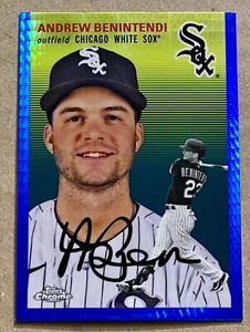 Topps Chrome Platinum MLB 2023 Blue Shimmer Andrew Benintendi #241 - Bild 1 von 5