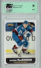 PGI 9 Nathan MacKinnon 2020 S.I. for Kids #937 Colorado Avalanche Trading Card
