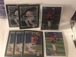 Bowman/Topps 2010 cromo Jason Heyward lote de 7. - Imagen 1 de 3