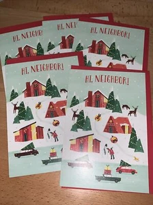 (5) Punze für Nachbar Weihnachtskarte: Dorfstadt komm nicht schöner als du - Bild 1 von 7