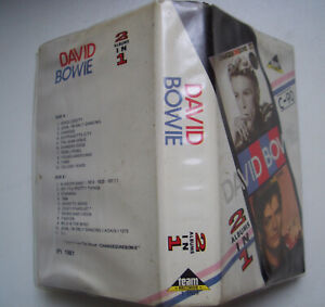 MC-tape-Kassette 2inONE DAVID BOWIE - CHANGES ONE/TWO team-records 1981
