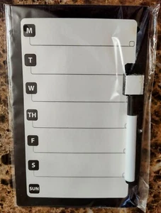 Dry Erase Board & Marker 8 1/2'" x 5 1/2" Magnetic **Brand NEW & Ship's FREE** - Picture 1 of 2
