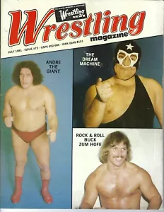Wrestling News Juli 1981 #73 Andre The Giant B242 - Bild 1 von 2