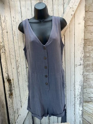 UNBRAND женщин средний кнопка шорты Детский комбинезон серый галстук комбинезон   - Изображение 1 из 4