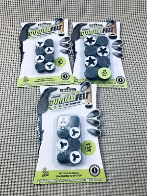 Juego de 24 protectores de piso/deslizadores de fieltro para patas de silla GorillaFelt... Foto 1 de 4