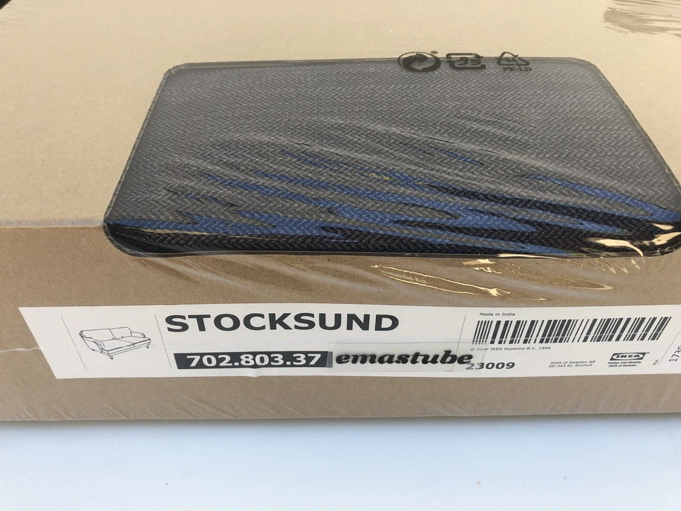 IKEA Stocksund 2-er Sofa Bezug nolhaga dunkelgrau grau 702.803.37 NEU OVP Cover - Bild 1 von 1