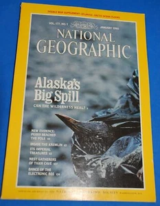 REVISTA NATIONAL GEOGRAPHIC - ENERO 1990 vol 177 Libro Nº1 - Imagen 1 de 3