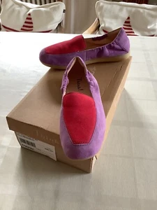 Neu mit Karton: Think! Wildleder Ballerina lila/ pink Gr. 39,5 - Bild 1 von 8