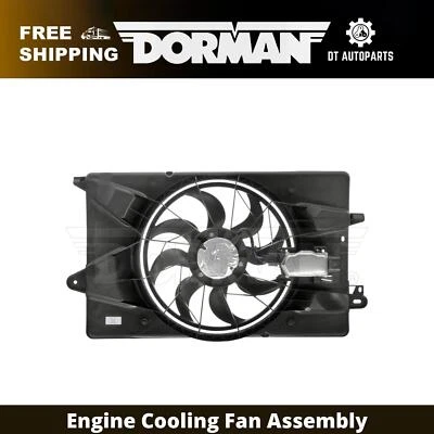 For 2013-2016 Dodge Dart Dorman Engine Cooling Fan Assembly 2014 2015 - Image 1 of 4