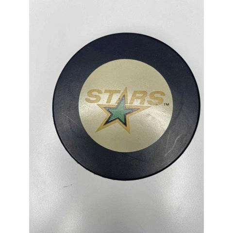 Dallas Stars Vintage NHL Puck Inglasco Made In Canada Cover