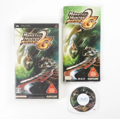 Monster Hunter Portable 2nd G PlayStation Portable PSP Japan Import US Seller - Image 1 of 4