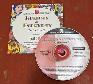 American Greetings Holiday & Everyday Collection 2 Graphic Design Art PC CD-ROM - Picture 1 of 6