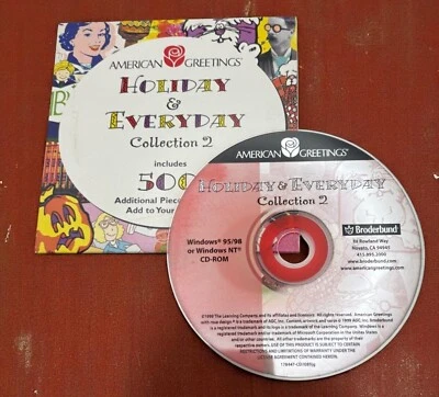 American Greetings Holiday & Everyday Collection 2 Graphic Design Art PC CD-ROM - Image 1 of 4
