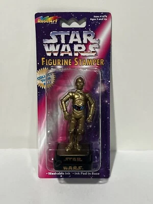 1997 RoseArt Star Wars C-3PO 4" Figurine Stamper - Image 1 of 2