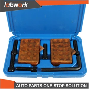 Labwork 1-2-3 123 23 Hole Precision 0.0001 Block Set With Screws HEX KEY 8 Pcs - Picture 1 of 17