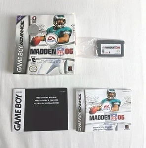 Madden NFL 06 - Nintendo Game Boy Advance GBA - Complete with Manual - Picture 1 of 5