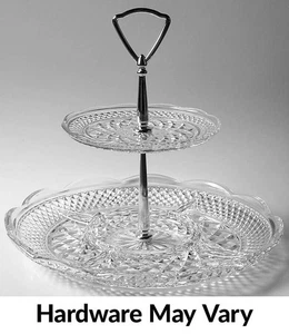 Anchor Hocking Wexford 2 Tier Serving Tray 1877699 - Picture 1 of 1