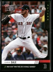 2019 Topps Now Future World Series Chris Sale (Team Set Base) Boston Red Sox - Picture 1 of 2
