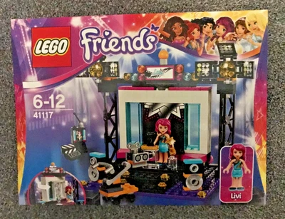 LEGO 41117 FRIENDS  Pop Star TV Studio age 6-12 194 pcs ~NEW lego sealed~ - Image 1 of 4