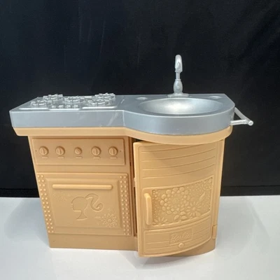 Casa rodante Barbie Glam Pop Up Camper Van 2014 pieza de repuesto de cocina Foto 1 de 4