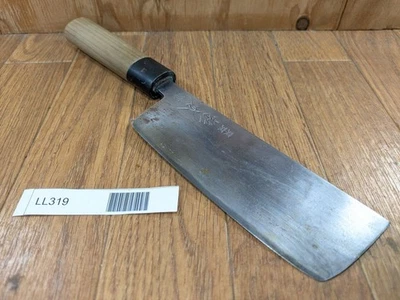 Cuchillo de cocina de chef japonés NAKIRI vintage de Japón SUGIMOTO 153/285 mm LL319 Foto 1 de 4