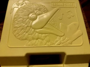 Sesamstraße Vinyl Plattenspieler Fisher Price 1983 Big Bird **funktioniert & LESEN** - Bild 1 von 11