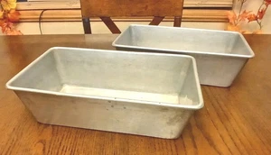 2 Vintage VIKO Backformen "9,5 x 5,5" Aluminium Made in USA - Bild 1 von 10