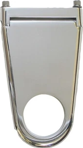 Borgeson Column Drop Blank Style 2in. Column X 2in. Drop Polished Aluminum - Bild 1 von 5