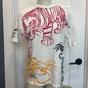 Zara Disney Shere Khan Jungle Book Disney Stories Collection Sz Small T Shirt - Picture 1 of 11