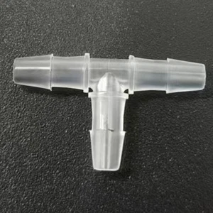 3/32'' Equal T-Type 3-Way Hose Barb Connector Tee Fitting Hose Adapter PP × 100 - Picture 1 of 7