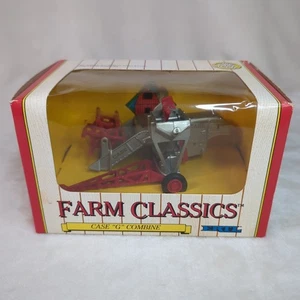 ERTL Farm Classics Case "G" Combine 2622 Die Cast Metal Vintage 1991 NEUF en boite - Photo 1/7