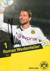 Roman Weidenfeller BVB Borussia Dortmund Autogrammkarte Torwart Saison 2002 - Picture 1 of 2