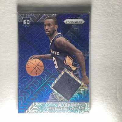 2014-15 Panini Prizm Blue Mojo Prizm Jerseys Russ Smith #99 Rookie RC - Image 1 of 3
