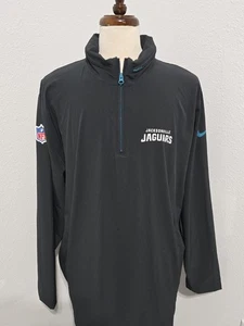 Nike On Field Jacksonville Jaguars Jaguars Giacca a vento Zip Away Felpa con cappuccio Uomo XL - Foto 1 di 14