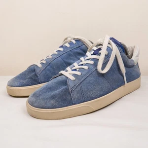 Ecco Herren Blau Wildleder Street Light Schnürschuhe Freizeit Sneaker Turnschuhe UK6,5 EU40 - Bild 1 von 18
