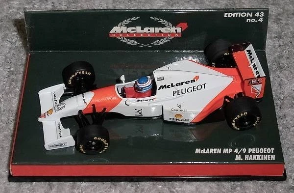 Modellino auto 1/43 McLaren Peugeot MP4/9 1994 Hakkinen nuovo pressofuso - Immagine 1 di 1