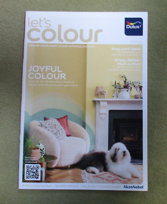 Brand New 2023 Dulux Paint Chart ~ Let's Colour ~ 20 Pages Of Joyful Colour • 5.62€