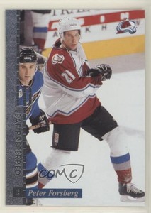 1996-97 Leaf Preferred Peter Forsberg #110 HOF