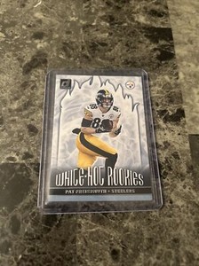 2021 Donruss White Hot Rookies Pat Freiermuth Rookie Card RC